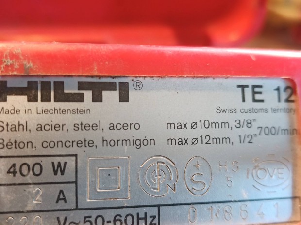 Hilti TE 12 tvefr