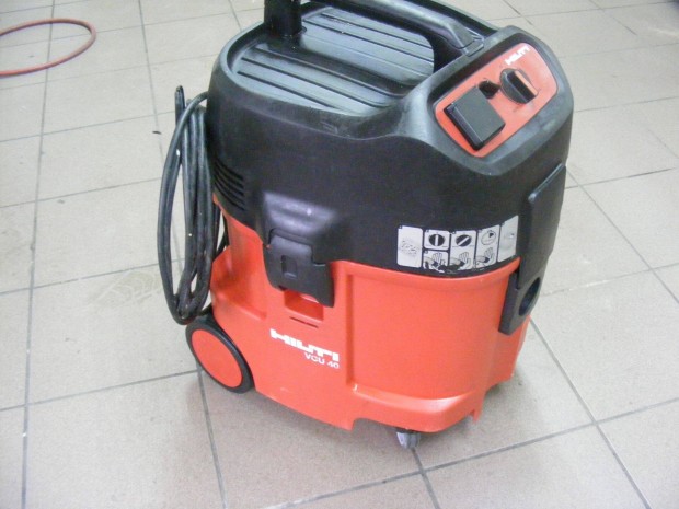 Hilti VCU 40 Porszv A Kpen Lthat llapotban