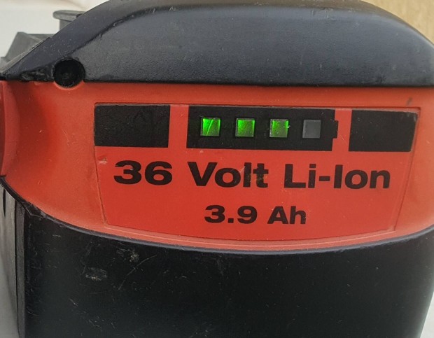 Hilti akkumultor 36 volt li- on 3,9 Ah. 