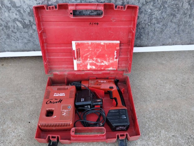 Hilti koffer+csavaroz+akku s tlt hibs