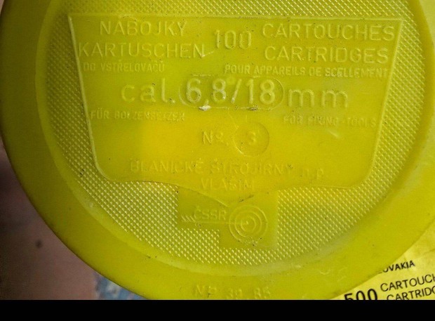 Hilti patron - 6.8/18mm , elad�