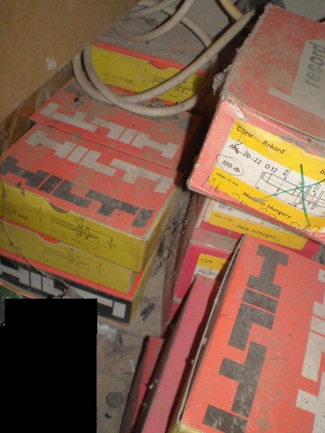 Hilti szeg, belövőszeg hilti,csiv,bauer belövőszegek