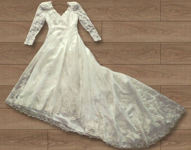 Hmzett gyngys Ginza Collection uszlyos eskvi menyasszonyi ruha