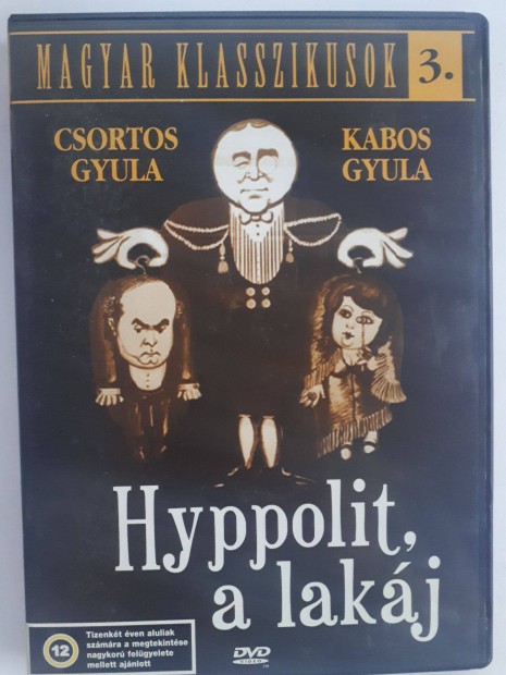 Hippolyt (1931) magyar klasszikusok 3. DVD (posta 510 Ft)