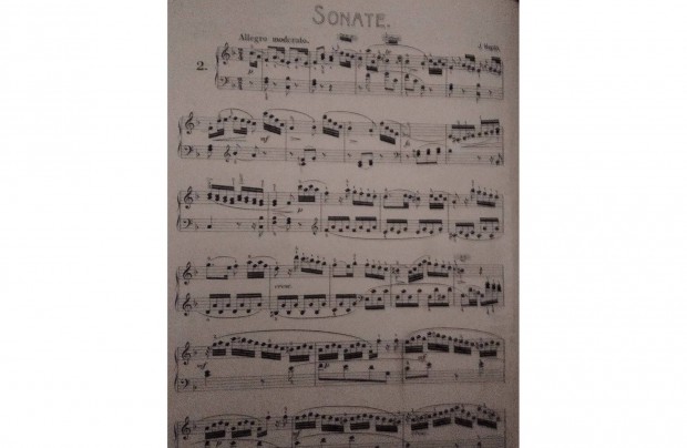 Híres szonáták zongorára (24 db)Haydn-Mozart-Clementi-Kuhlau