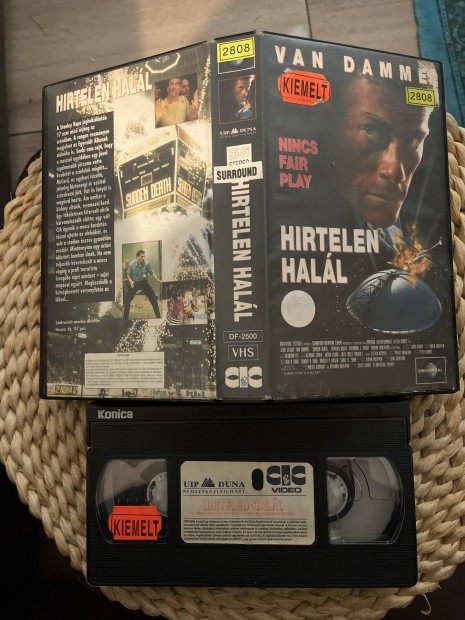 Hirtelen hall vhs