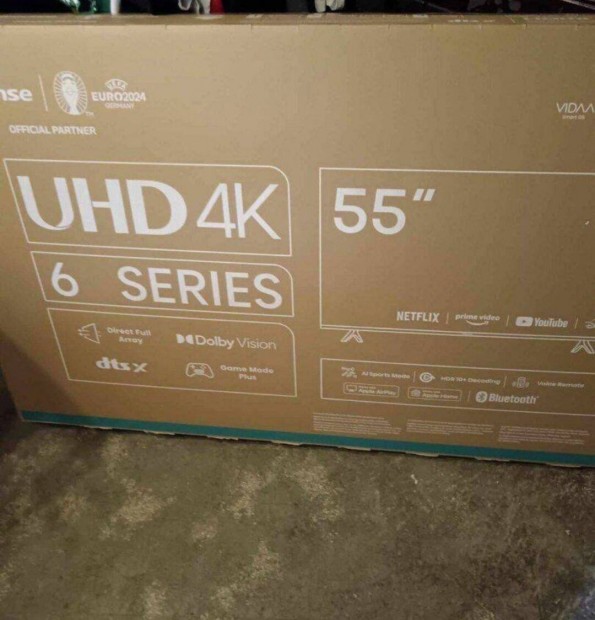 Hisense 139cm 4k tv