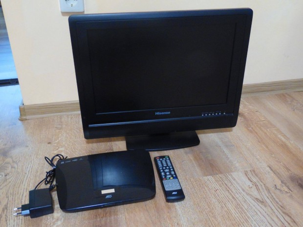 Hisense 19" LCD televzi + ATD DVB-T dekder