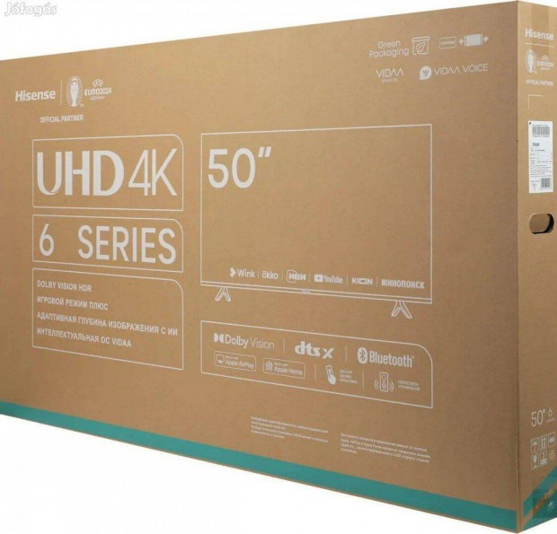 Hisense 50" 4K UHD LED TV j