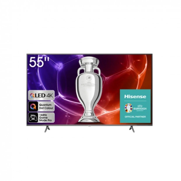 Hisense 55E7Kq Pro 4K UHD Smart Qled TV, garancival