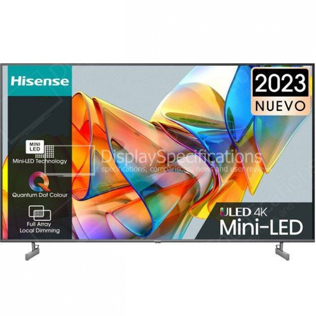 Hisense 55U6Kq Smart Mini-LED Uled Televzi, 139 cm, 4K Ultra HD