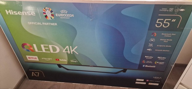 Hisense 55'/139 cm UHD SMART TV