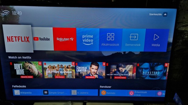 Hisense 58 coll 4k UHD smart tv