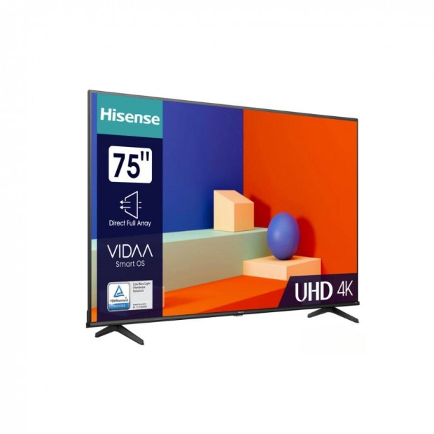 Hisense 75" 75A6K 4K UHD Smart LED TV, garancival