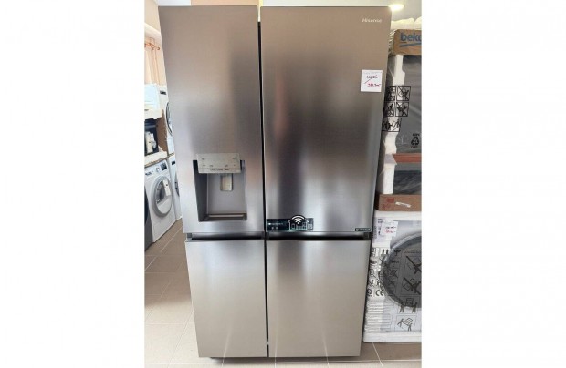 Hisense RS818N4TIE Nofrost Side-By-Side hűtő,A++,632liter,(440e.helyet
