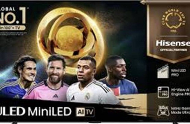 Hisense ( 100U7Q Pro) 254CM Uled 4K 165HZ SMART Pr�mium