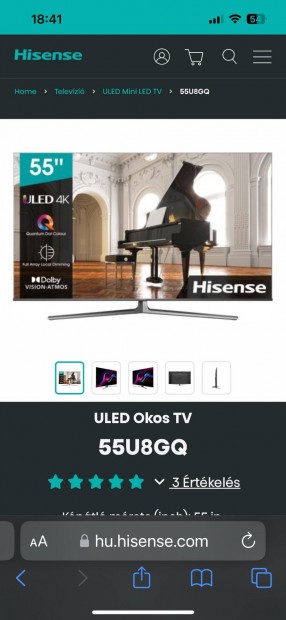 Hisense uhd tv