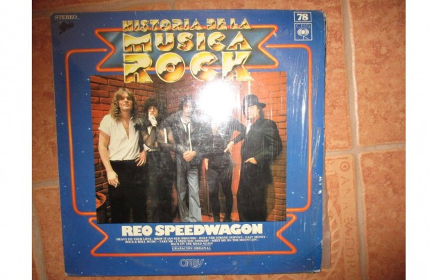 Historia de la Musica Rock Reo Speedwagon vinyl hanglemez elad