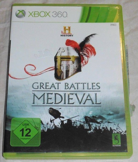 History Great Battle Medieval (hbors stratgia) Gyri Xbox 360 Jtk