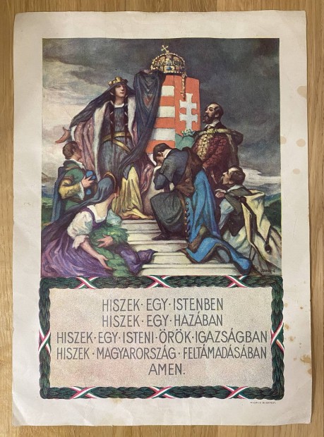 Hiszek egy ... plakt