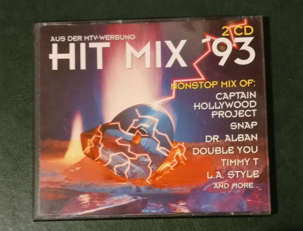Hit Mix 93' dupla CD vlogats