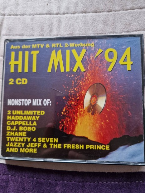 Hit Mix 94. Dupla cds.  CD