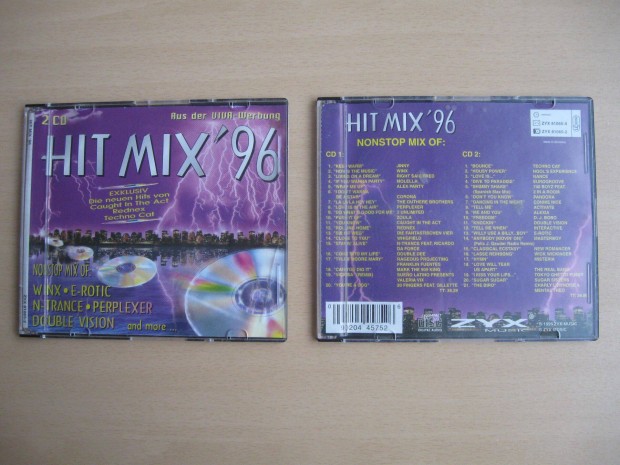 Hit Mix '96 dupla CD