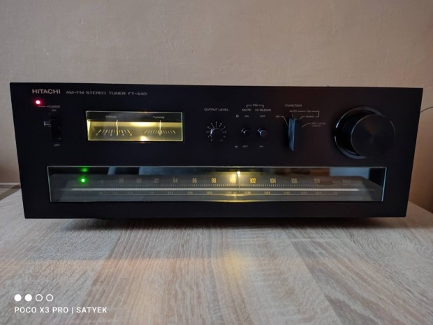 Hitachi FT-440 hifi cscsminsg rdi tuner 