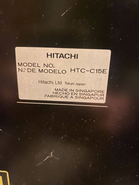 Hitachi HTC-C15E hifitorony