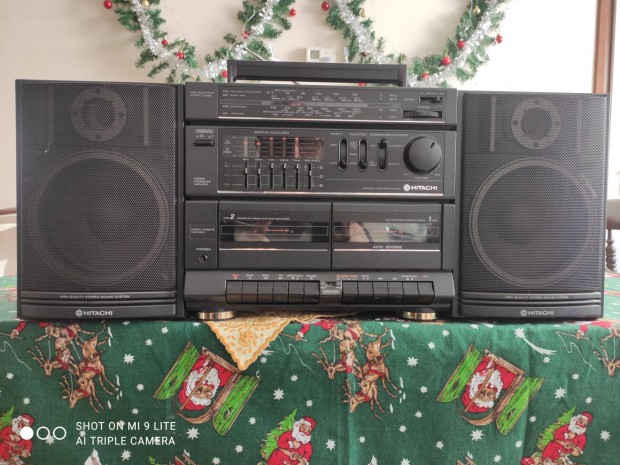 Hitachi MS-W 560E boombox