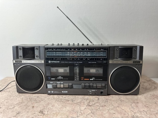 Hitachi TRK-W55K Boombox rdi magn