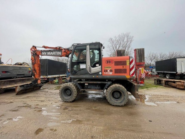 Hitachi Zx 140W-3 Gumikerekes kotrógép