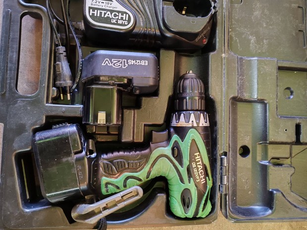 Hitachi koki 12 v-os csavarbehajt 