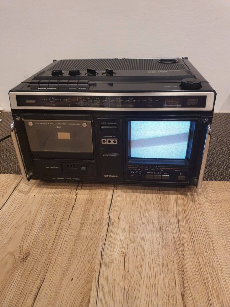 Hitachi vintage rdis magn tv komb