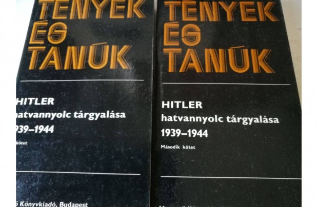 Hitler hatvannyolc trgyalsa I. - II