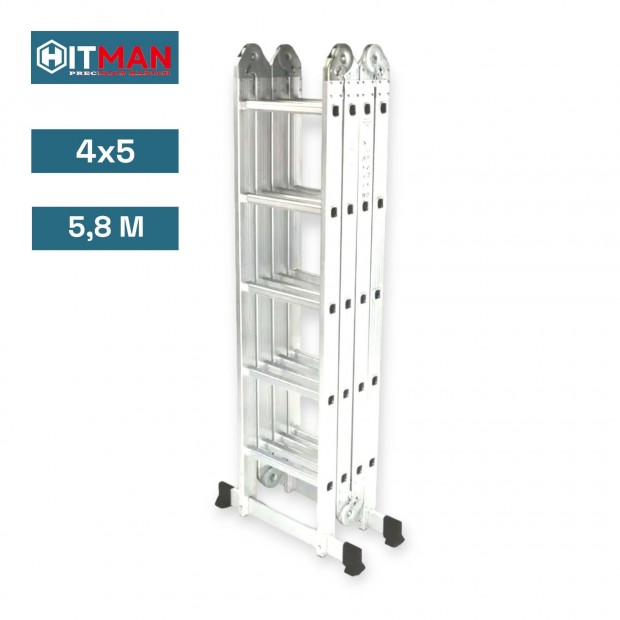 Hitman HT-NIL-6481 - Aluminium Csukls llvnyos Ltra, 4x5, 5,8 mter