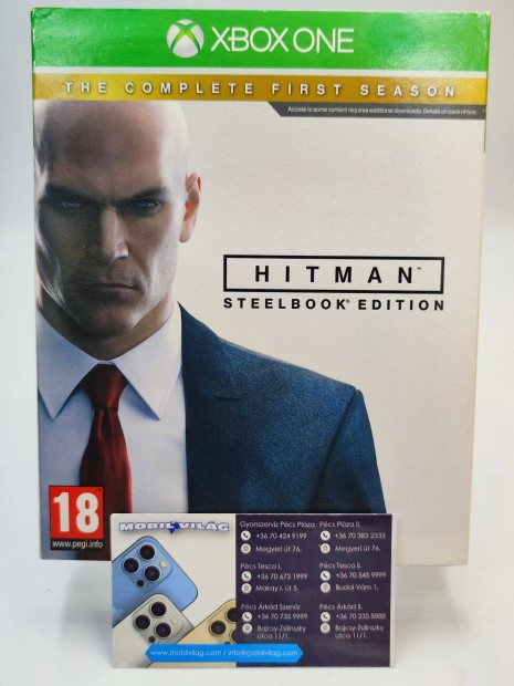 Hitman Steelbook Edition Xbox One Garancival #konzl0823