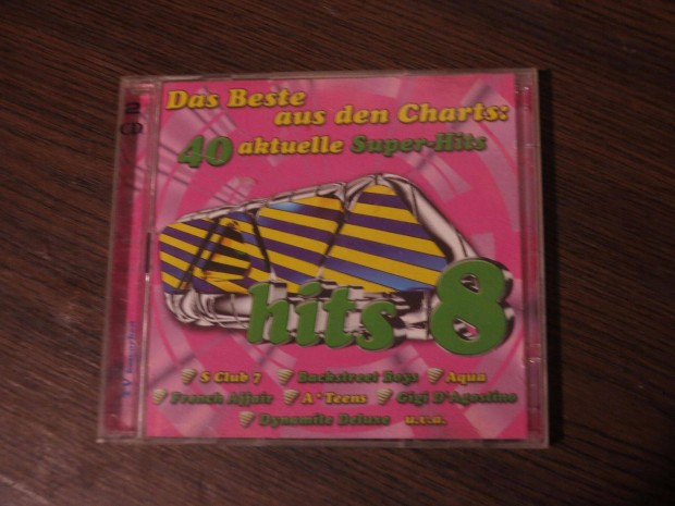 Hits 8. ( Dupla vlogats CD )