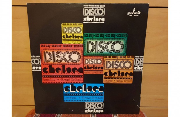 Hits Disco Chelsea 1976 hanglemez bakelit lemez Vinyl