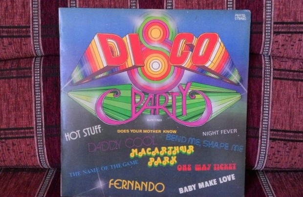 Hits Disco Party vlogats hanglemez bakelit lemez Vinyl