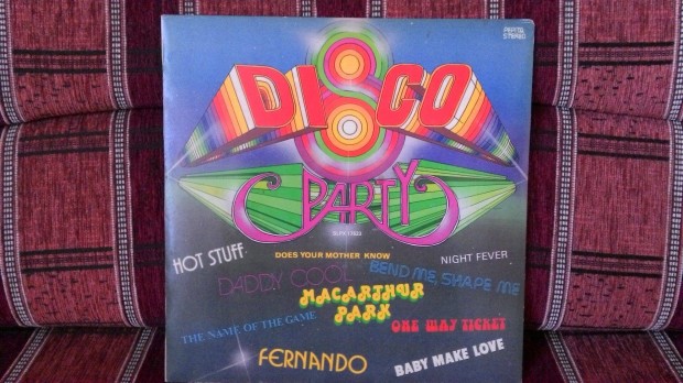 Hits Disco Party vlogats hanglemez vinyl bakelit lemez