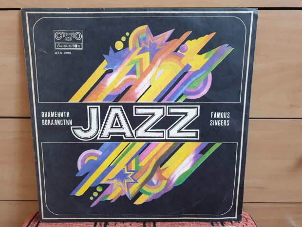 Hits Jazz Famous Singers hanglemez vinyl bakelit lemez