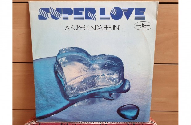 Hits Super Love bakelit lemez hanglemez Vinyl