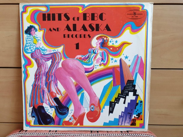 Hits of BBC & Alaska Records 1 hanglemez bakelit lemez Vinyl