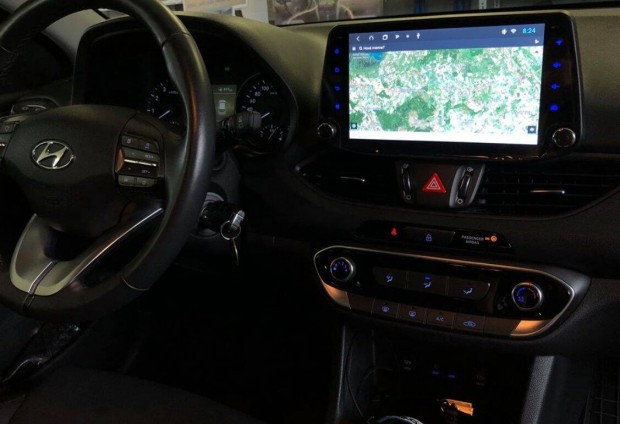 Hundai i30 Carplay Multimdia Android GPS Rdi Tolatkamerval