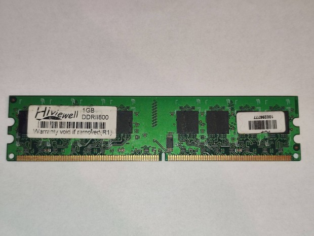 Hiviewell 1GB 1x1GB DDR2-800 PC2-6400 memria