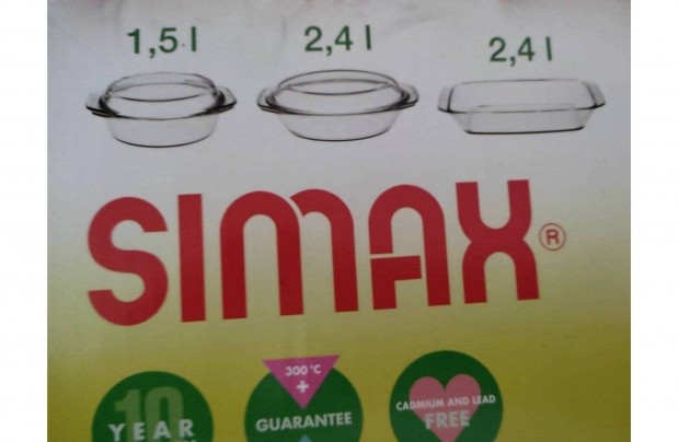 Hőálló jénai edénykészlet 5 részes