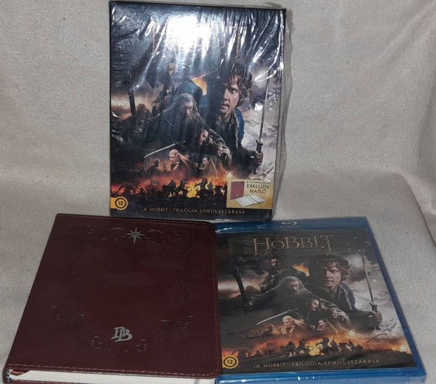 Hobbit Az t sereg csatja + Bilb Naplja Blu-ray 