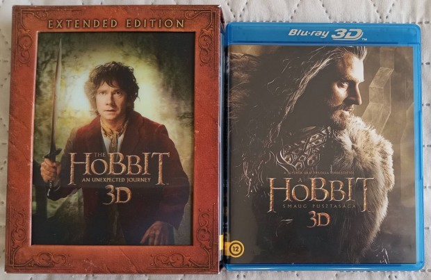 Hobbit :Vratlan utazs, Smaug pusztasga blu-ray 