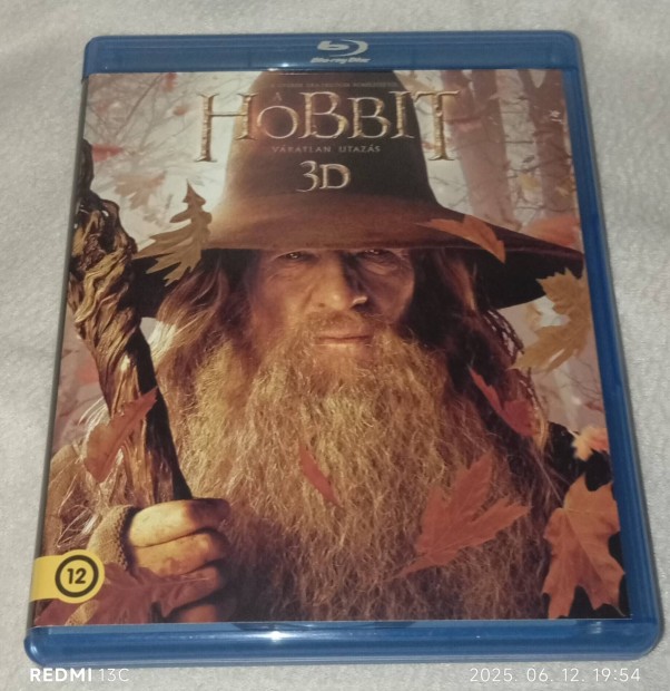 Hobbit - Váratlan utazás 2D és 3D 4 lemezes Blu-ray Film